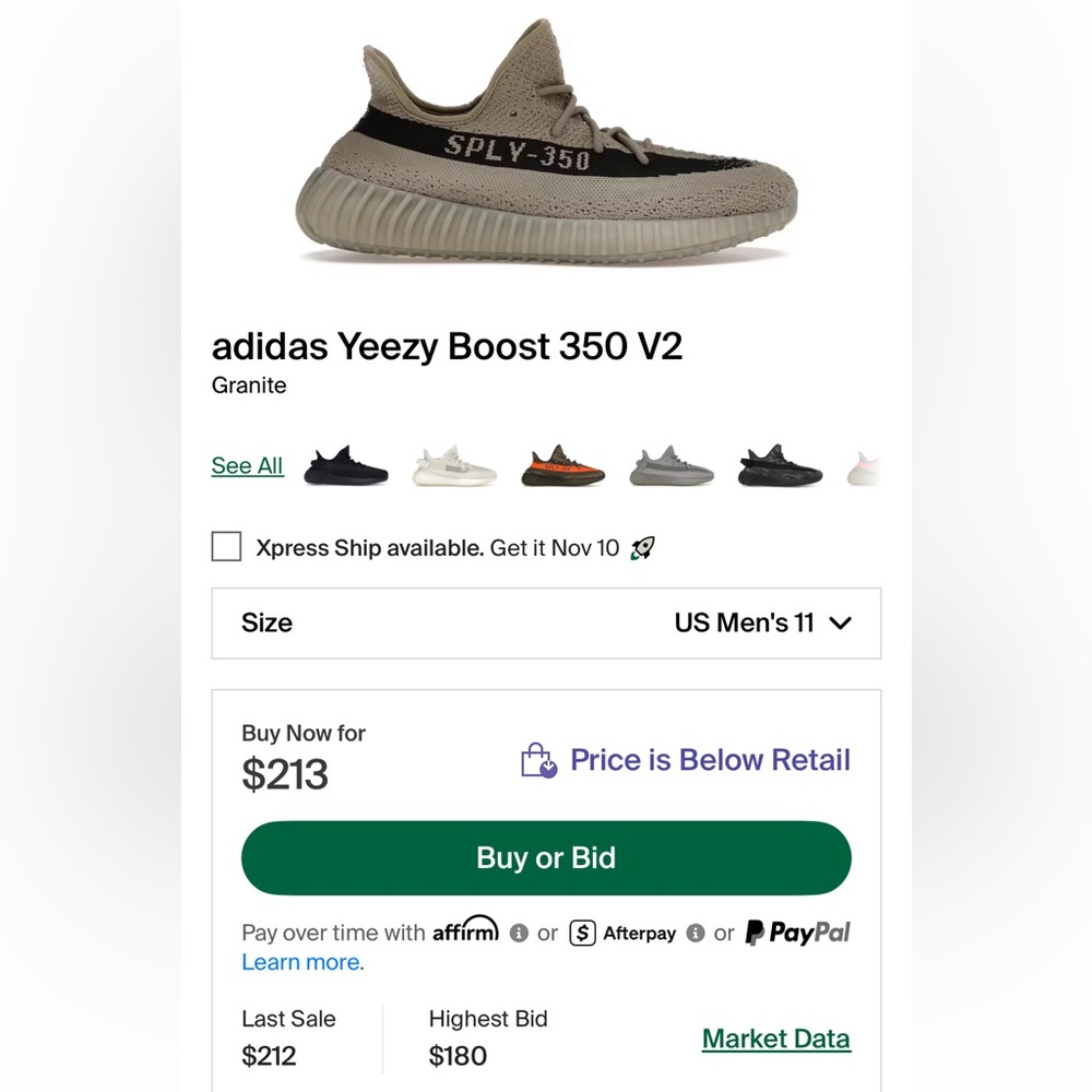 Adidas Yeezy Boost 350 V2 - Picture 12 of 12